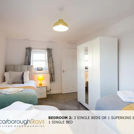度假居 Hibernia Place, 3 Bedroom Townhouse With Patio & Seating Area - Free Parking